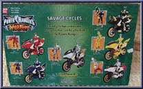 Lunar Wolf Savage Cycle from Power Rangers Wild Force - Cycles manufactured by Bandai [Back]