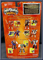 Lunar Wolf Zord-Morphin Power Ranger (wolf) from Power Rangers Wild Force - Zord-Morphin manufactured by Bandai [Back]