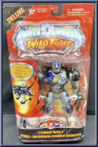 Lunar Wolf Zord-Morphin Power Ranger (wolf) from Power Rangers Wild Force - Zord-Morphin manufactured by Bandai [Front]
