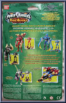 Wild Force Deluxe Black Savage Battle Power Ranger from Power Rangers Wild Force - Deluxe Rangers manufactured by Bandai [Back]