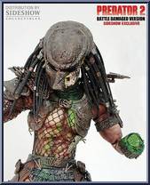 Battle Damaged Predator (Sideshow) Action Figure