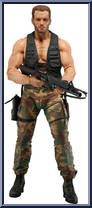 Dutch Schaefer (Jungle Encounter) from Predators - Series  9 manufactured by Neca [Loose]