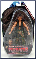 Dutch Schaefer (Jungle Encounter) from Predators - Series  9 manufactured by Neca [Front]
