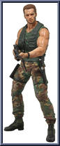 Dutch Schaefer (Jungle Extraction) from Predators - Series  8 manufactured by Neca [Loose]
