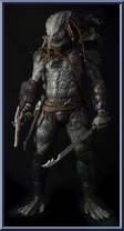Elder Predator from Predators - Quarter Scale manufactured by Neca [Loose]