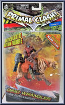 Sabertooth Tiger from Primal Clash! - Dino Wrangler manufactured by Lanard Toys [Front]
