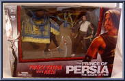 Prince Dastan and Aksh from Prince of Persia:  Sands of Time - Accessories manufactured by McFarlane [Loose]