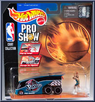 Detroit Pistons from Pro Show - Basic Series manufactured by Mattel [Front]