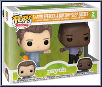 Shawn Spencer & Burton "Gus" Guster from Psych - Pop! Sets manufactured by Funko [Front]