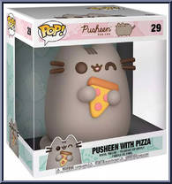 Pusheen (with Pizza) (Deluxe) from Pusheen the Cat - Pop! Vinyl Figures manufactured by Funko [Front]