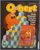 Q*bert and Coily Qolide Action Figure