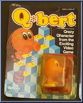 Q*bert get disQed away Action Figure
