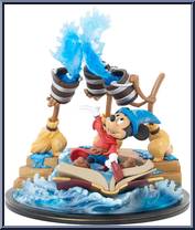 Mickey Mouse (Sorcerer) from Q-Fig - Disney manufactured by Quantum Mechanix [Loose]