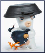 Chicken Surprise from Rabbids - Sound & Action manufactured by McFarlane [Loose]