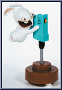 Driller from Rabbids - Sound & Action manufactured by McFarlane [Loose]