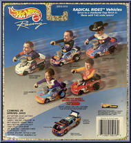 Adam Petty from Radical Rides - Nascar manufactured by Mattel [Back]