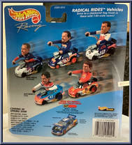 Kyle Petty from Radical Rides - Nascar manufactured by Mattel [Back]