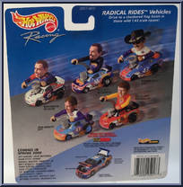 Richard Petty from Radical Rides - Nascar manufactured by Mattel [Back]