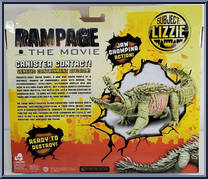 Lizzie from Rampage - Movie - Canister Contact manufactured by Lanard Toys [Back]