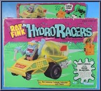 Dirty Doug in his Dune Blaster from Rat Fink - Hydro Racers manufactured by Kenner [Front]