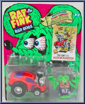 Rat Fink in his Rockin Roadster from Rat Fink - Rad Rods manufactured by Kenner [Front]