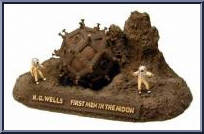 Moon Landing Site from Ray Harryhausen - Chess Set 7 manufactured by X-Plus [Loose]