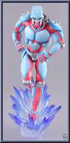 Crazy Diamond from Real Action Heroes - JoJo's Bizarre Adventure manufactured by Medicom [Loose]