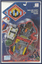 Hack and Slash's Vehicle Bay from ReBoot - Miniature Playsets manufactured by Irwin Toys [Front]