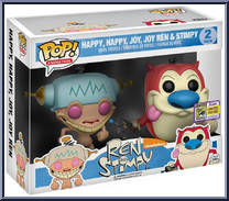 Happy, Happy, Joy, Joy Ren & Stimpy from Ren and Stimpy - Pop! Sets manufactured by Funko [Front]