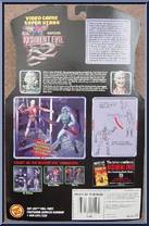 Hunk / Zombie from Resident Evil 2 - Platinum manufactured by Toy Biz [Back]