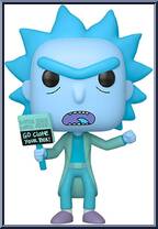 Hologram Rick Clone from Rick and Morty - Pop! Vinyl Figures manufactured by Funko [Loose]
