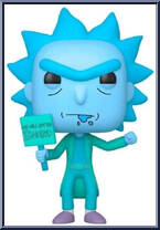 Hologram Rick Clone (Glows In The Dark) from Rick and Morty - Pop! Vinyl Figures manufactured by Funko [Loose]