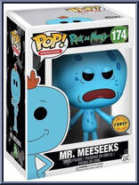 Mr. Meeseeks (Chase) from Rick and Morty - Pop! Vinyl Figures manufactured by Funko [Front]