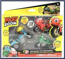 Jake Rumbler & the Bike Buddies from Ricky Zoom - Basic Series manufactured by Tomy [Front]