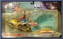 Kyle Wood (Sea Doo) (Blue Shorts) from Road Champs - MXS manufactured by Jakks Pacific [Front]
