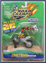 Travis Pastrana (Freestyle) from Road Champs - Rev 'N' Rip Racers manufactured by Jakks Pacific [Front]