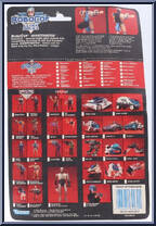 Robocop Nightfighter from Robocop and the Ultra Police - Series 2 manufactured by Kenner [Back]