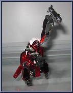 Chrome Morpher (Red) (Yes Anime) from Robotech - Super Deformed manufactured by Toynami [Loose]