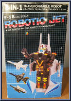 F-18 from Robotic Jet - Basic Series manufactured by Unknown [Back]