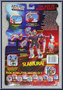 Slamurai from Rock'em Sock'em Robots - Robo Tournament Robots manufactured by Mattel [Back]