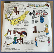 Stunt Speedway from Rolykins - Basic Series manufactured by Marx [Back]