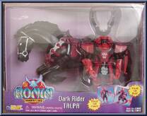 Dark Rider Talpa from Ronin Warriors - Horse and Rider manufactured by Playmates [Front]