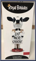 Chick-Fil-A (Eat Mor Chikin) from Royal Bobbles - Basic Series manufactured by Royal Bobbles [Front]