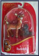 Reissue: Rudolph & Racoon (Dome Box) from Rudolph - Series 3 manufactured by Forever Fun [Front]