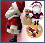 Santa Claus & Baby Rudolph (Fabric Suit) Action Figure