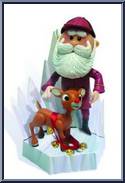 Skinny Santa (Newborn Rudolph) from Rudolph - Talking Figures: Series 1 manufactured by Forever Fun [Loose]