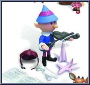 Violinist Elf from Rudolph - Series 2 manufactured by Forever Fun [Loose]