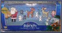 Figurine Collection (9-Pack Santa, Rudolph, Claire, animals) (2nd) Action Figure