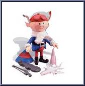Aviator Elf from Rudolph - Series 4: Rudolph the Red-Nosed Reindeer manufactured by Memory Lane [Loose]