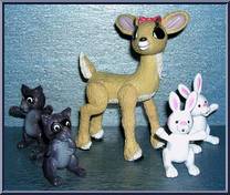 Clarice (Forest Animals) from Rudolph - Series 1: Island of Misfit Toys manufactured by Memory Lane [Loose]